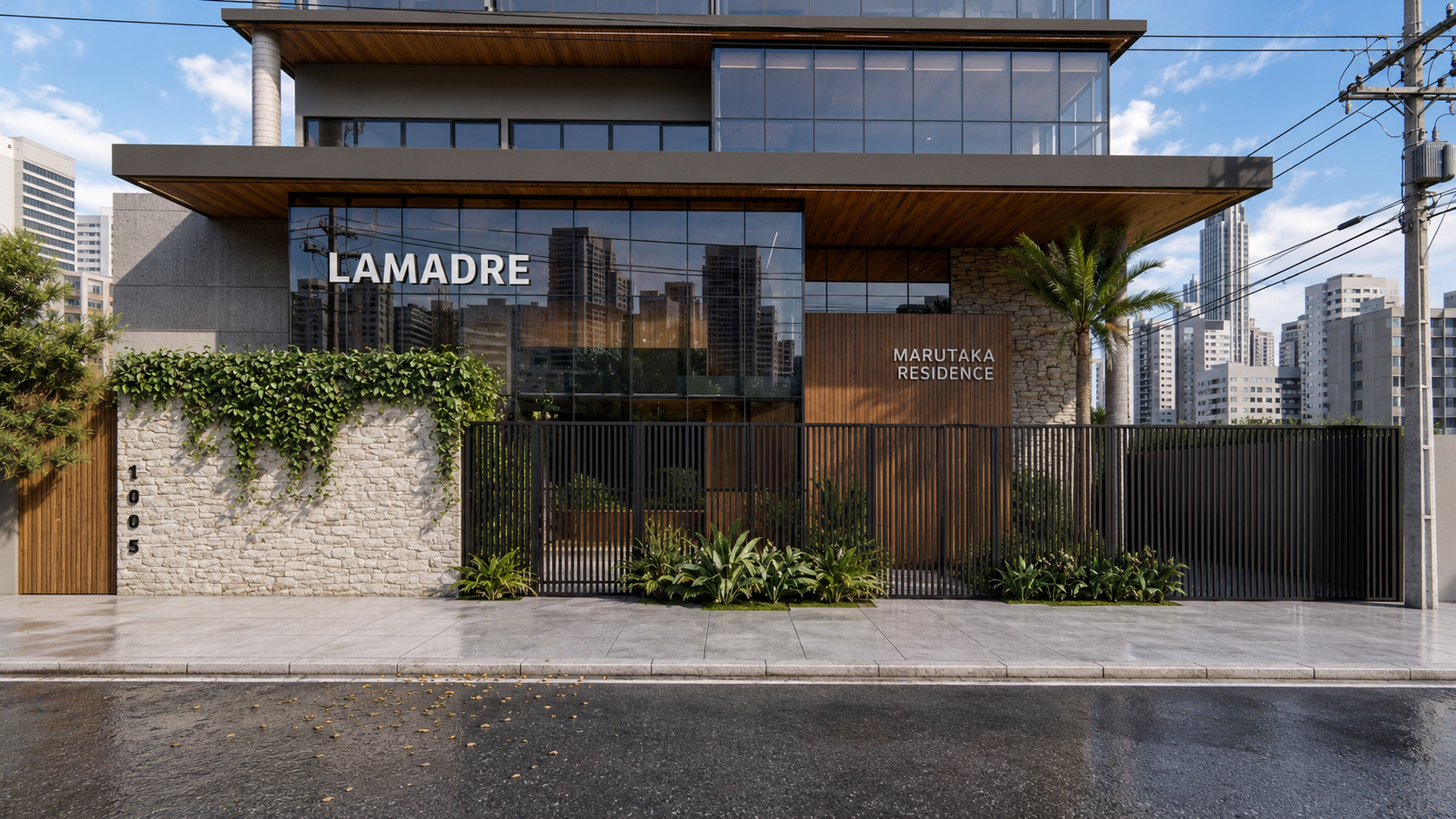 Edifício Lamadre — comercial de 4.000 m² em Maringá · PR por Micaella Costa Arquitetura